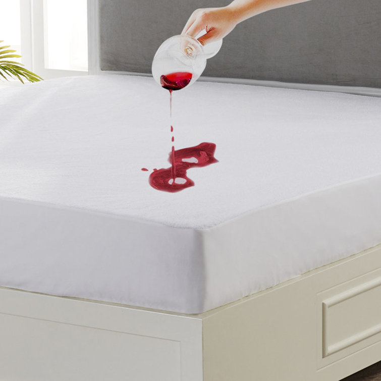 2 Housses De Matelas Bimocosy 60x120cm - Étanches, Motif Lapin Violet, Oeko-TEX, Bande Élastique